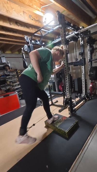 First workout back in the home gym after HomeGymCon!