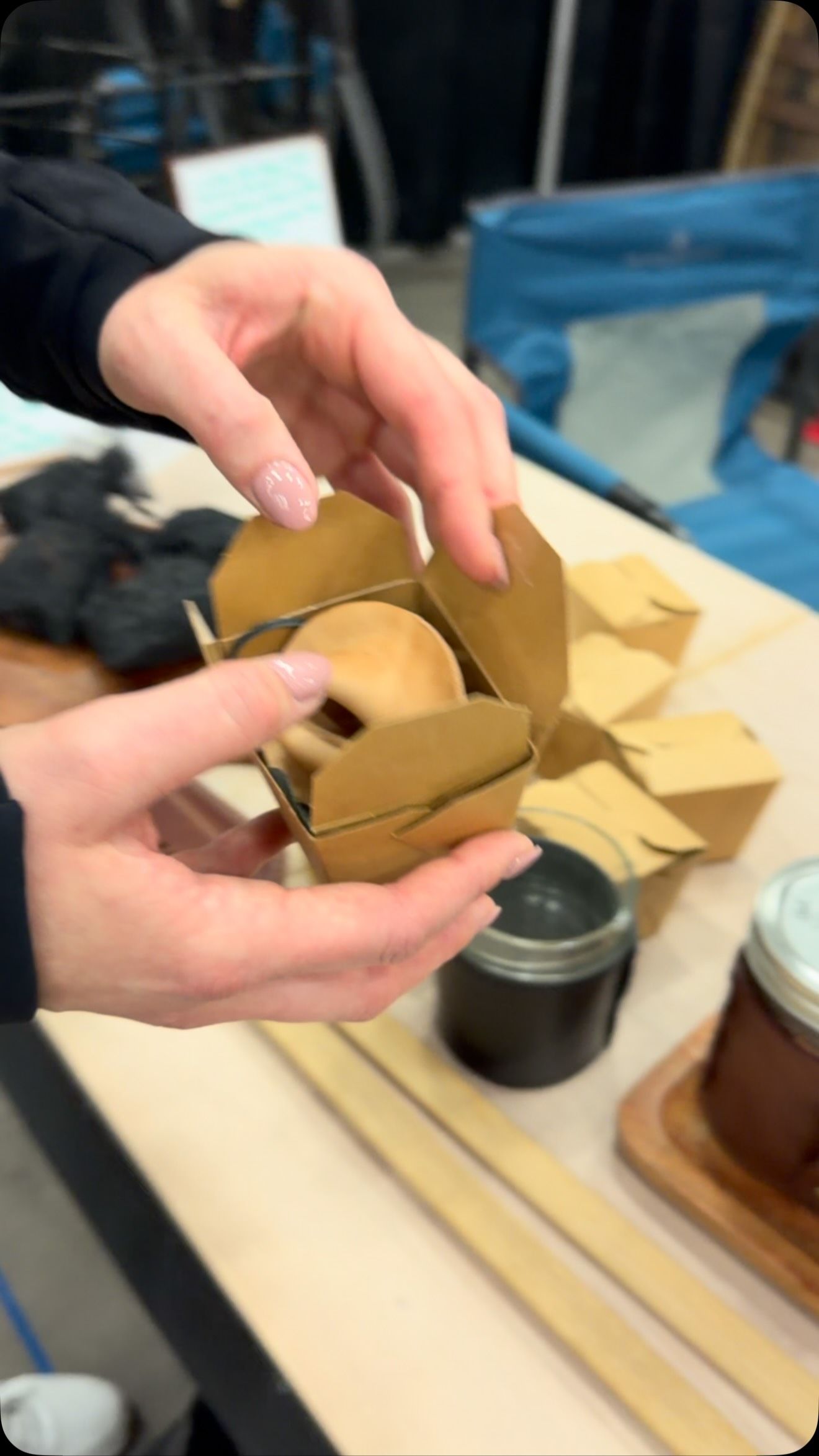 Leather fortune cookies at @beltfedstrength