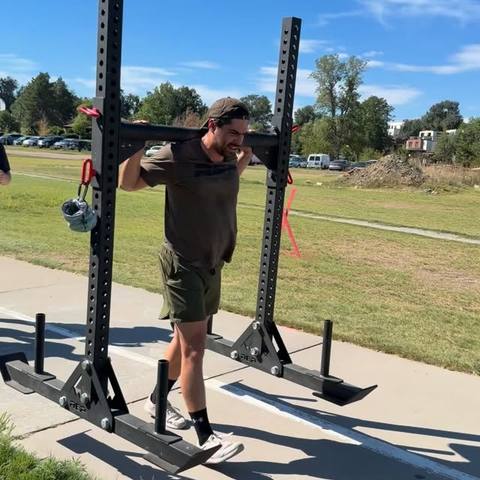 Strongman Sunday Yoke carry around Sloan’s Lake