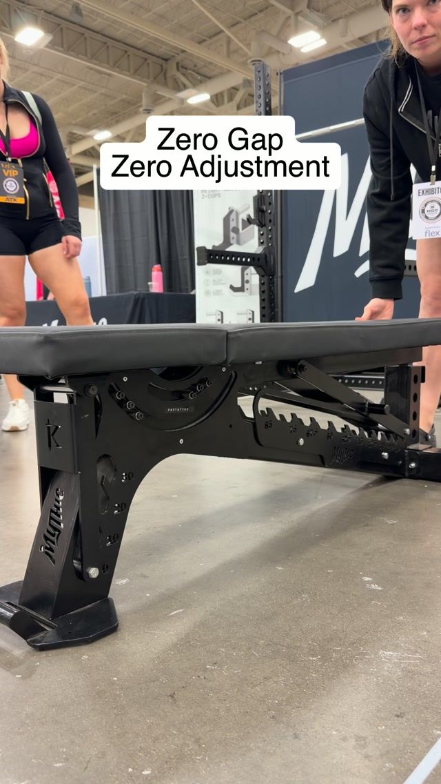 Zero Adjustment Zero Gap bench by @mythicequipment 😲