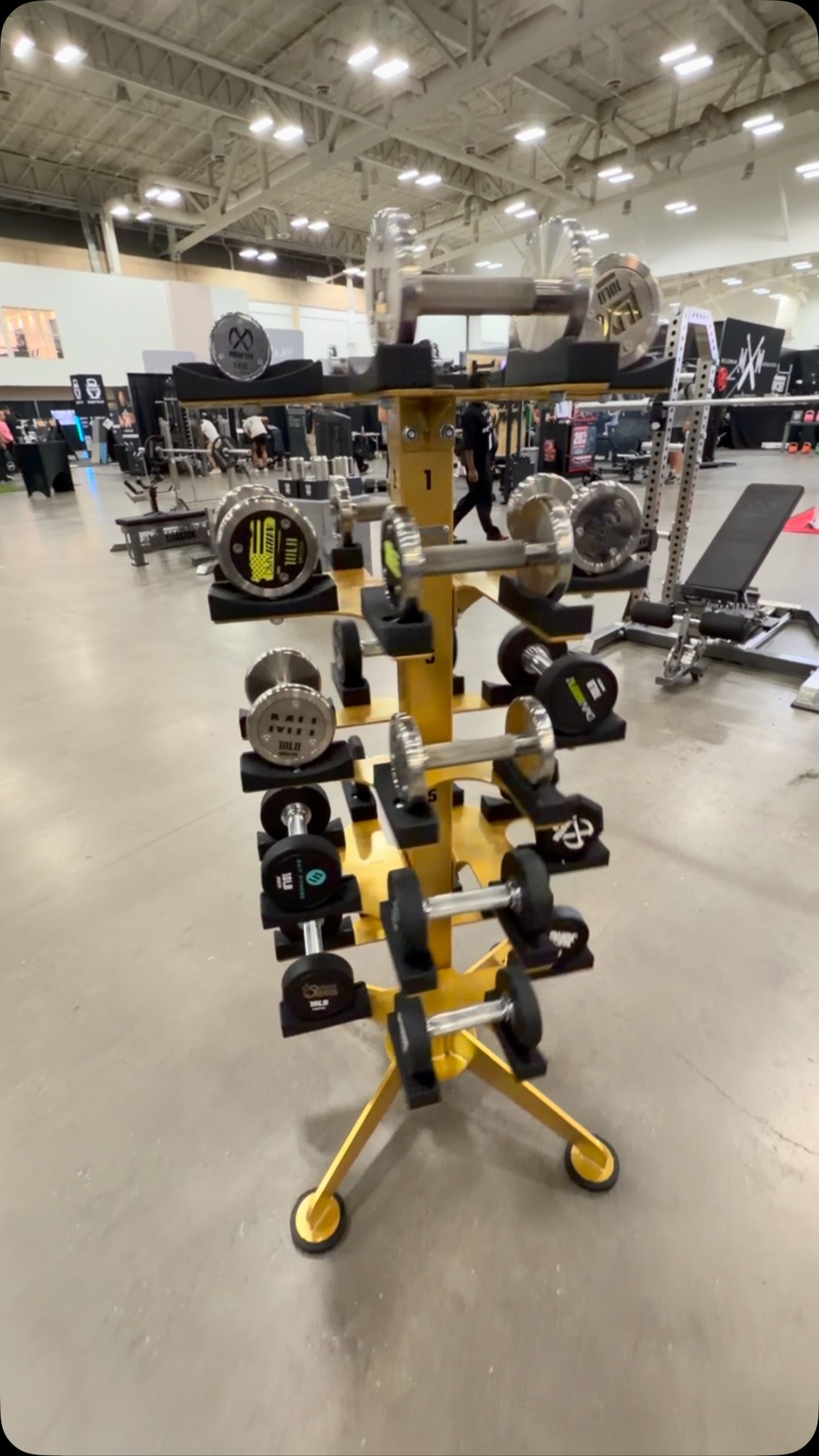 @xmasterfitness_official Dumbbell rack