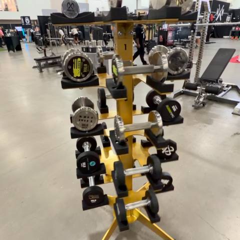 @xmasterfitness_official Dumbbell rack